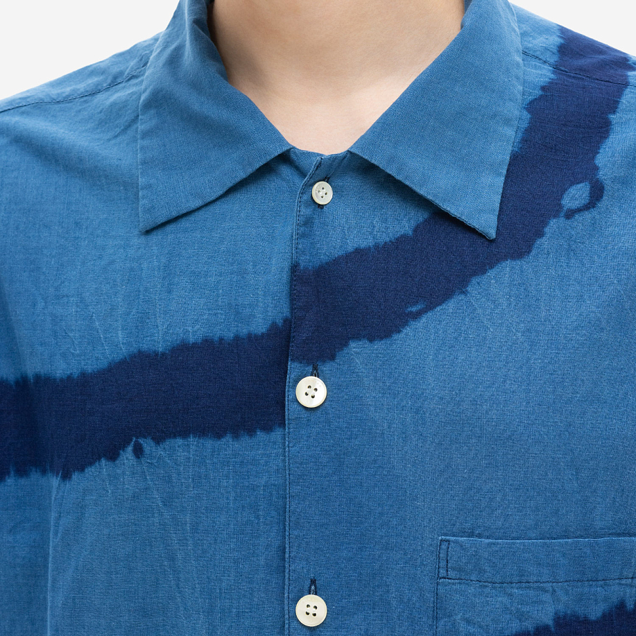 Рубашка NOMA T.D. HAND DYED INDIGO SHIRT в интернет-магазине Peak Conceptwww.peakstore.ru - 11 фото