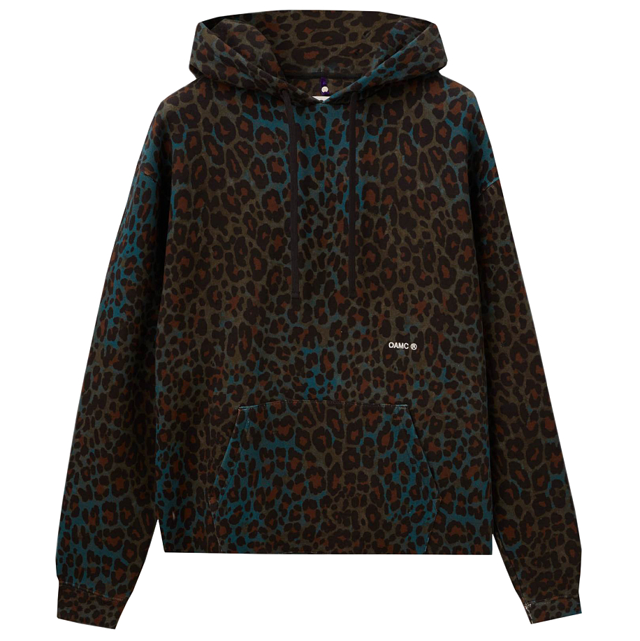 Толстовка OAMC GAME HOODIE, LEOPARD KNITTED в интернет магазине Peakwww.peakstore.ru - 1 фото