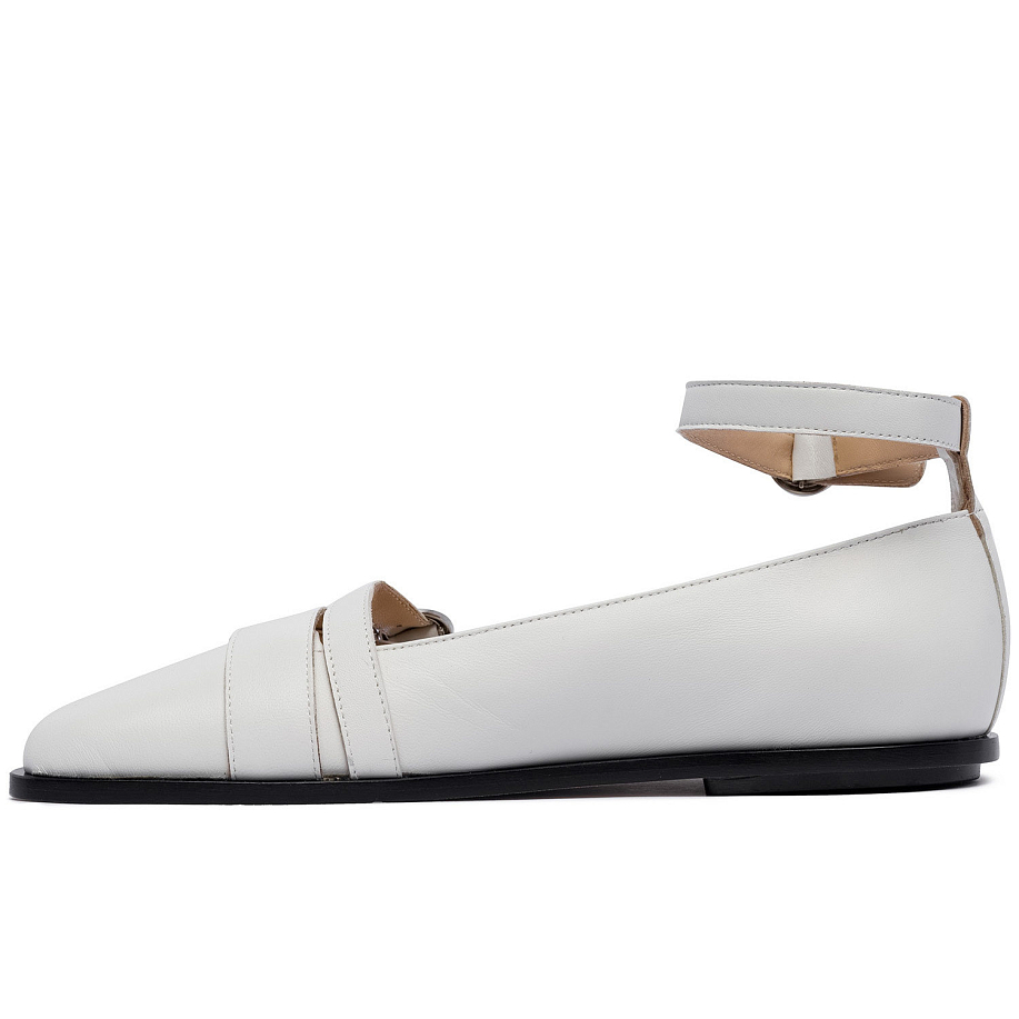 Балетки Niccolo Pasqualetti OBLIQUA BUCKLE FLATS в интернет магазине Peakwww.peakstore.ru - 25 фото