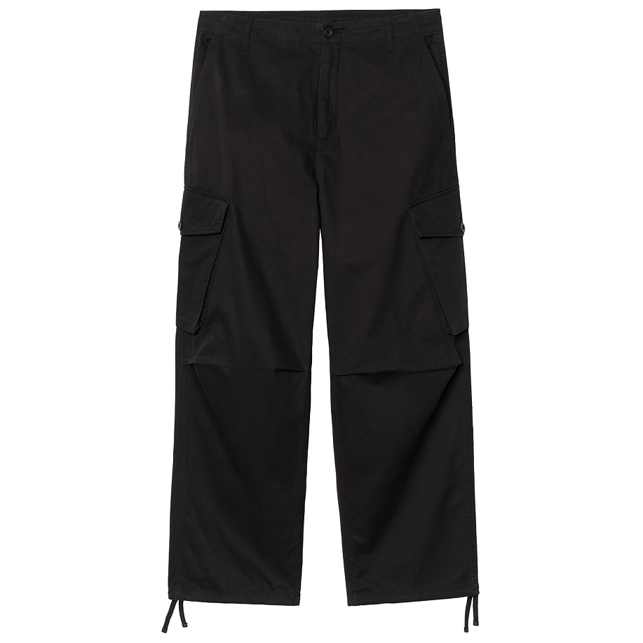 Брюки CARHARTT WIP UNIT PANT BLACK (STONE WASHED) - 1 фото Брюки CARHARTT WIP UNIT PANT в интернет магазине Peakwww.peakstore.ru - 1 фото