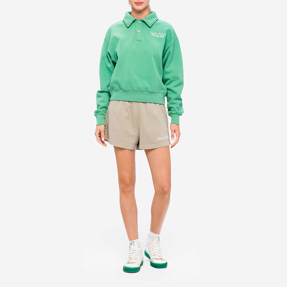Шорты SPORTY & RICH ITALIC LOGO DISCO SHORT стильные в Peak Store - 5 фото Шорты SPORTY & RICH ITALIC LOGO DISCO SHORT в интернет магазине Peakwww.peakstore.ru - 5 фото
