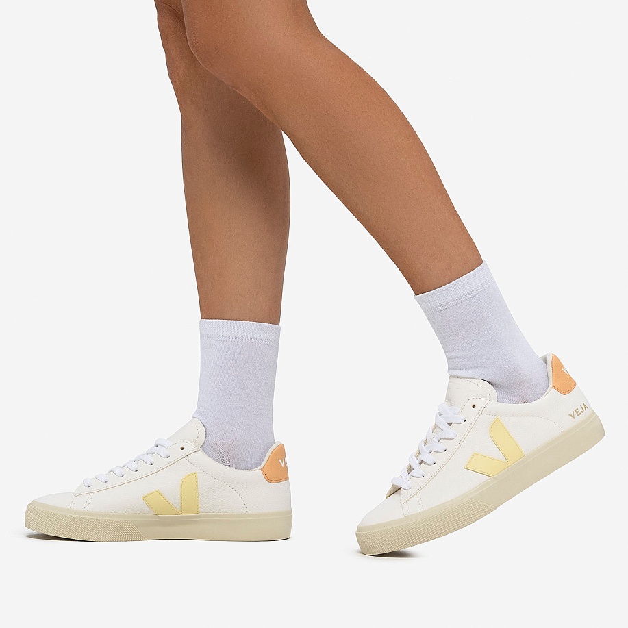 Низкие кеды VEJA CAMPO CHROMEFREE LEATHER в интернет магазине Peakwww.peakstore.ru - 3 фото