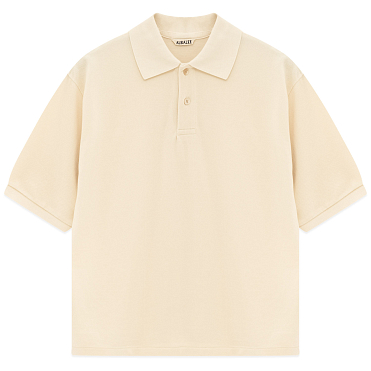 Поло AURALEE High Gauge Pique Polo SS25 