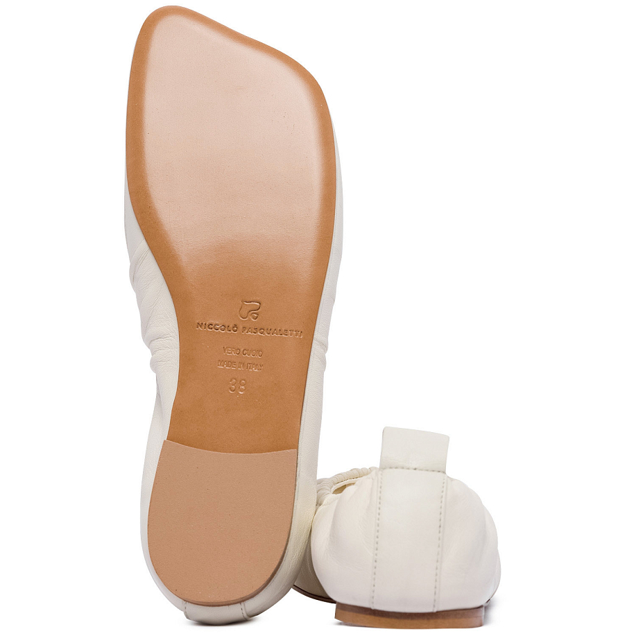 Балетки Niccolo Pasqualetti OBLIQUA SOFT BALLERINAS в интернет магазине Peakwww.peakstore.ru - 8 фото
