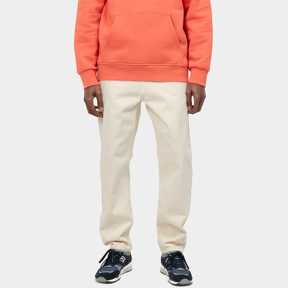 Джинсы CARHARTT WIP NEWEL PANT NATURAL (STONE WASHED) - 2 фото Джинсы CARHARTT WIP NEWEL PANT в интернет магазине Peakwww.peakstore.ru - 2 фото