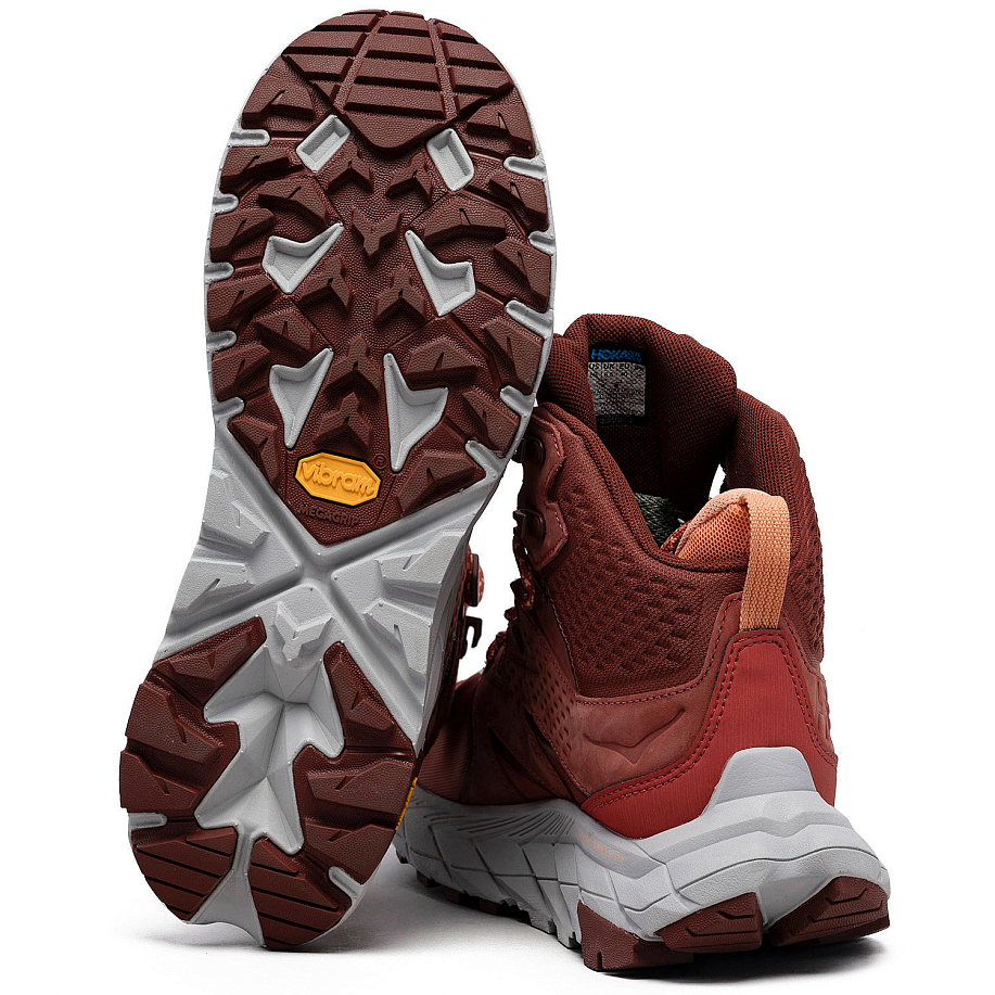 Кроссовки HOKA W ANACAPA MID GTX HOT SAUCE / CHERRY MAHOGANY - 8 фото Кроссовки HOKA W ANACAPA MID GTX в интернет магазине Peakwww.peakstore.ru - 8 фото