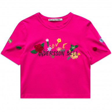Футболка ANDERSSON BELL DASHA FLOWER GARDEN LOGO T-SHIRT Футболка ANDERSSON BELL DASHA FLOWER GARDEN LOGO T-SHIRT в интернет магазине Peak