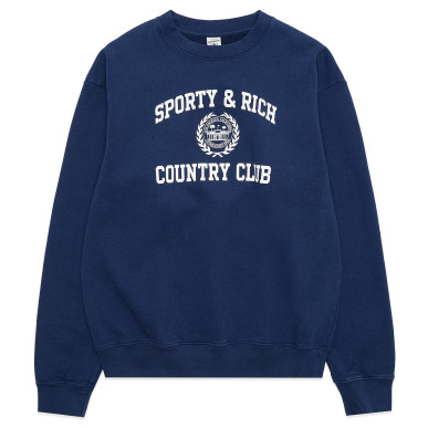 Толстовка SPORTY & RICH VARSITY CREST CREWNECK в интернет-магазине Peak Concept