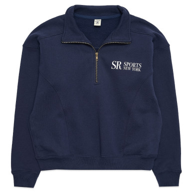 Толстовка SPORTY & RICH JFK QUARTER ZIP в интернет магазине Peak