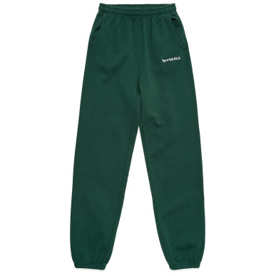 Спортивные брюки SPORTY & RICH SERIF LOGO EMBROIDERED SWEATPANT в интернет магазине Peak