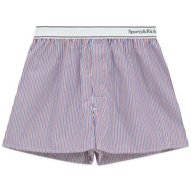 Трусы SPORTY & RICH SERIF LOGO BOXER SHORTS Трусы SPORTY & RICH SERIF LOGO BOXER SHORTS в интернет магазине Peak