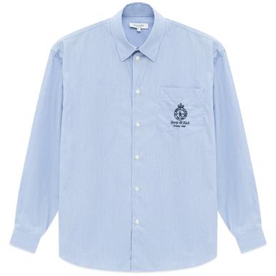 Рубашка SPORTY & RICH CROWN OVERSIZED SHIRT Рубашка SPORTY & RICH CROWN OVERSIZED SHIRT в интернет магазине Peak