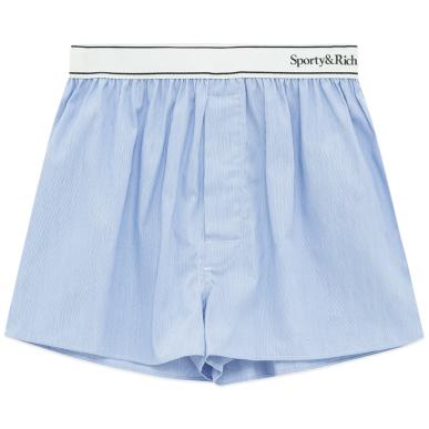 Трусы SPORTY & RICH SERIF LOGO BOXER SHORT Трусы SPORTY & RICH SERIF LOGO BOXER SHORT в интернет магазине Peak