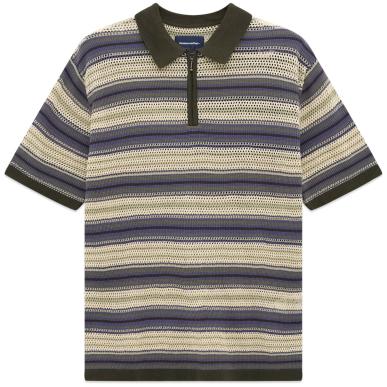 Поло THISISNEVERTHAT STRIPE S/S KNIT POLO в интернет магазине Peak
