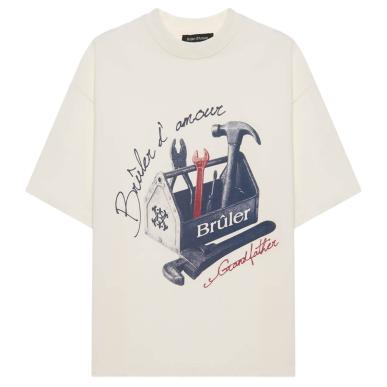 Футболка BRULER D'AMOUR T-SHIRT SERRURIER в интернет-магазине Peak Concept