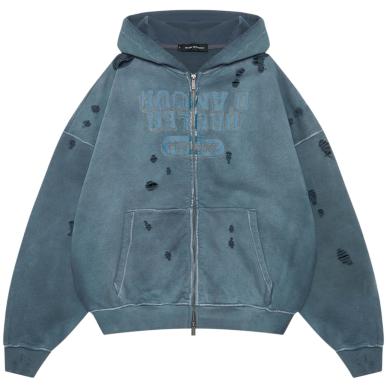 Толстовка BRULER D'AMOUR ZIP-HOODIE INVERSE в интернет-магазине Peak Concept