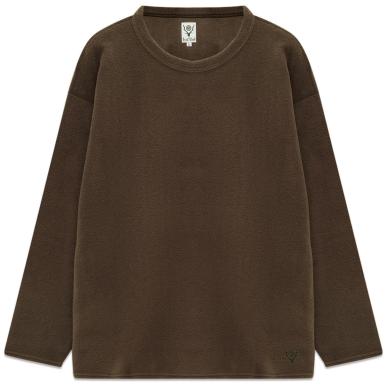 Толстовка SOUTH2 WEST8 S.S. CREW NECK SHIRT - POLY FLEECE в интернет-магазине Peak Concept