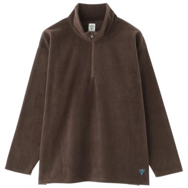 Толстовка SOUTH2 WEST8 HALF ZIPPED SHIRT - POLY FLEECE в интернет-магазине Peak Concept