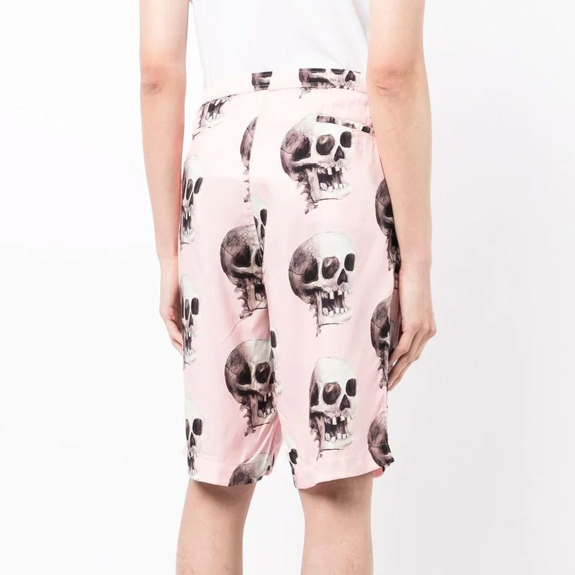 Шорты ENDLESS JOY SKULL SHORTS стильные в Peak StorePINK - 3 фото Шорты ENDLESS JOY SKULL SHORTS в интернет магазине Peakwww.peakstore.ru - 3 фото