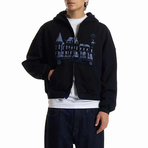 Толстовка BRULER D'AMOUR CHATEAU DE NUIT в интернет-магазине Peak Conceptwww.peakstore.ru - 2 фото