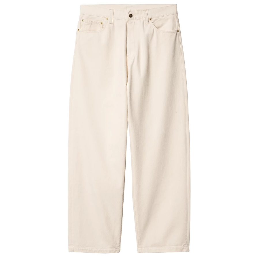 Брюки CARHARTT WIP DERBY PANT NATURAL (RINSED) - 1 фото Брюки CARHARTT WIP DERBY PANT в интернет магазине Peakwww.peakstore.ru - 1 фото