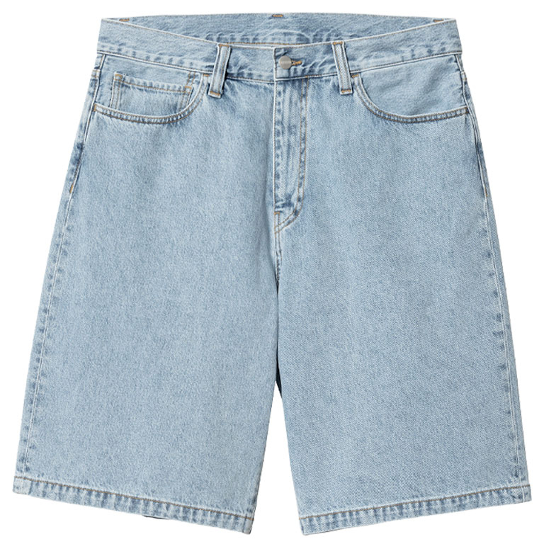 Джинсовые шорты CARHARTT WIP LANDON SHORT стильные в Peak StoreBLUE (BLEACHED) - 1 фото Джинсовые шорты CARHARTT WIP LANDON SHORT в интернет магазине Peakwww.peakstore.ru - 1 фото