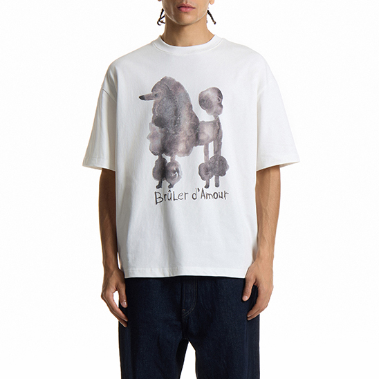 Футболка BRULER D'AMOUR CANICHE FANTOME в интернет-магазине Peak Conceptwww.peakstore.ru - 4 фото