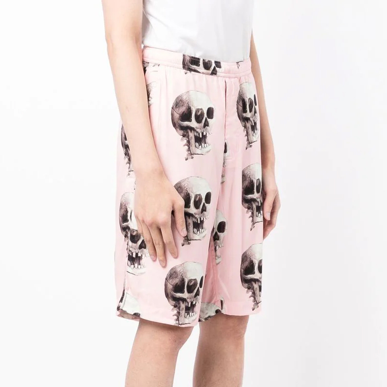Шорты ENDLESS JOY SKULL SHORTS стильные в Peak StorePINK - 2 фото Шорты ENDLESS JOY SKULL SHORTS в интернет магазине Peakwww.peakstore.ru - 2 фото
