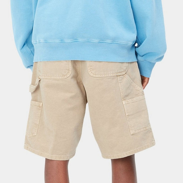 Джинсовые шорты CARHARTT WIP DOUBLE KNEE SHORT стильные в Peak Store - 34 фото Джинсовые шорты CARHARTT WIP DOUBLE KNEE SHORT в интернет магазине Peakwww.peakstore.ru - 34 фото