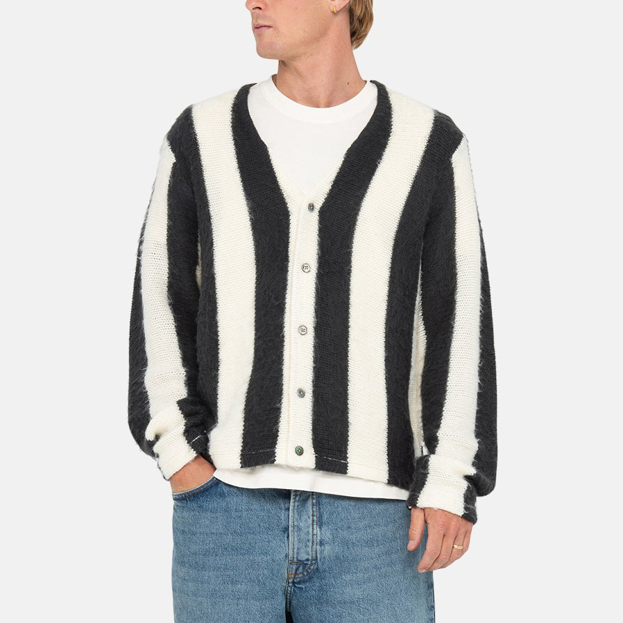 Кардиган STUSSY STRIPE BRUSHED CARDIGAN в интернет магазине Peakwww.peakstore.ru - 2 фото